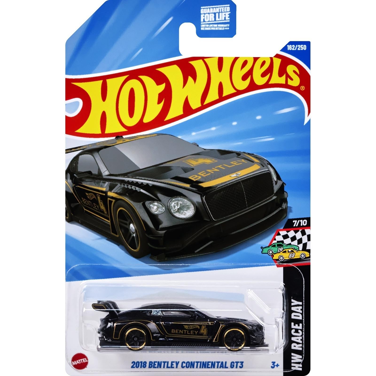 BENTLEY CONTINENTAL GT3 ミニカー Metal Speed Zone 1:32 Bentley Continental GT3 #7 Race Car Diecast